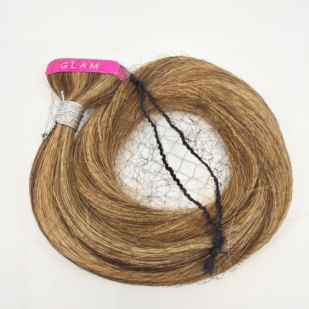 Glam Seamless 20" Remy Tape in Hair Extensions #H4/27 Honey Bronzed Caramel HL